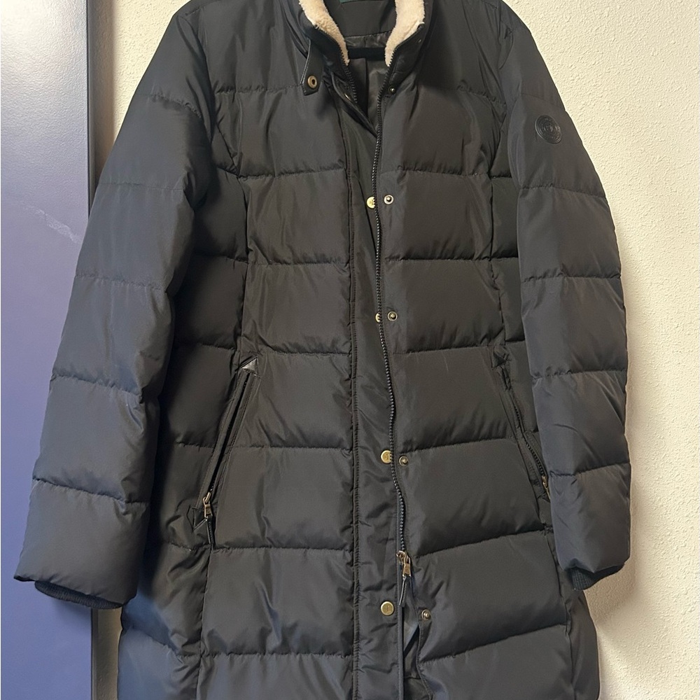 Ralph Lauren Black Puffer Coat